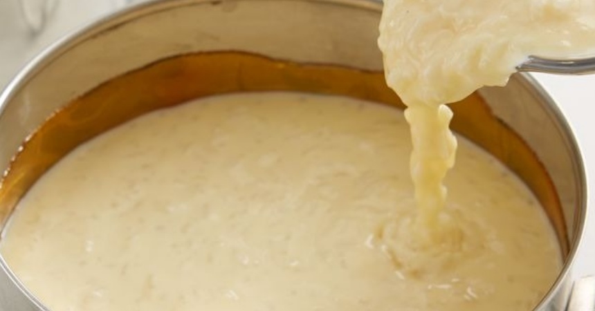Arroz con leche: cómo transformarlo en un flan