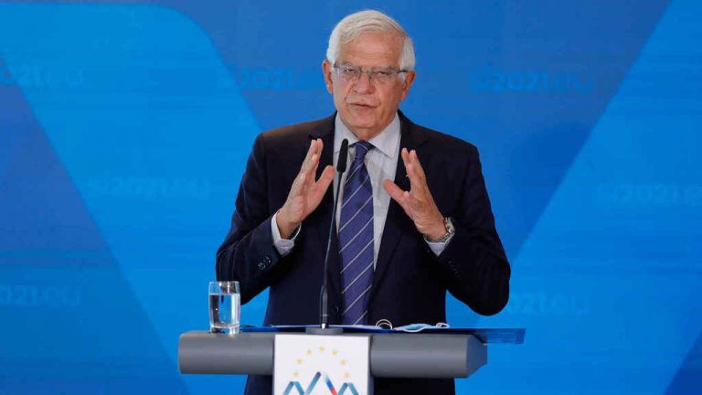 Borrell insiste en una fuerza rápida para mayor autonomía en crisis como la de Afganistán