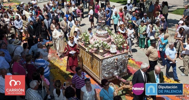 Visitar Carrión de los Condes en el Corpus Christi, una experiencia única