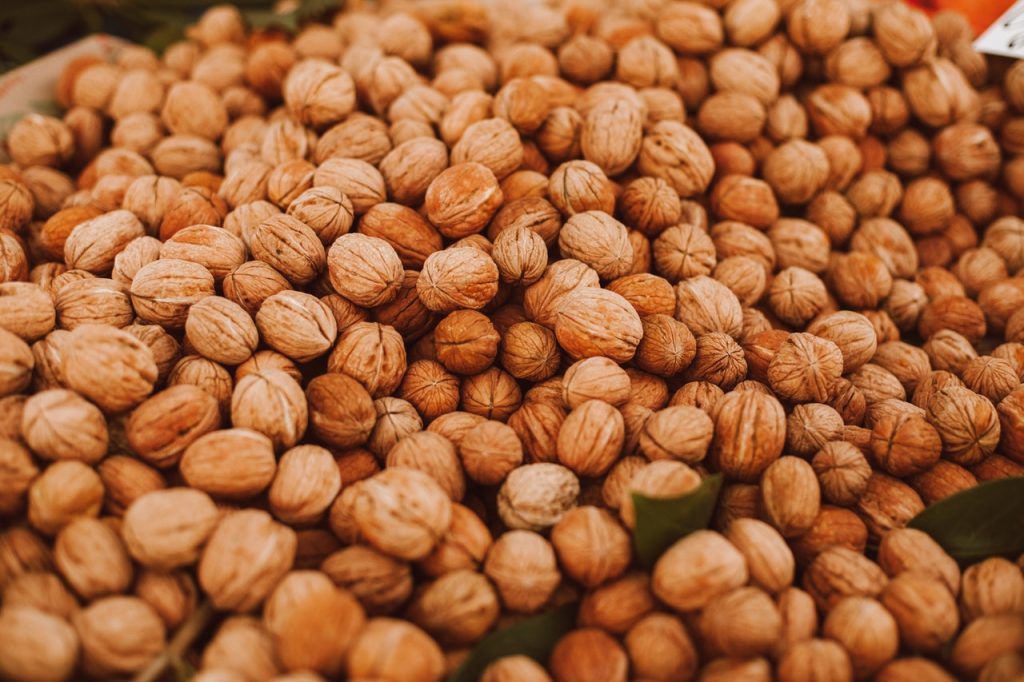 Nueces Alimentos que debes tomar para que no se te caiga el pelo en otoño