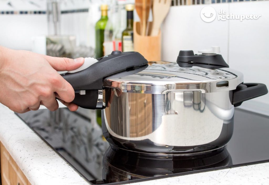 Cómo hacer una paella de escándalo en una olla exprés 1 Olla exprés