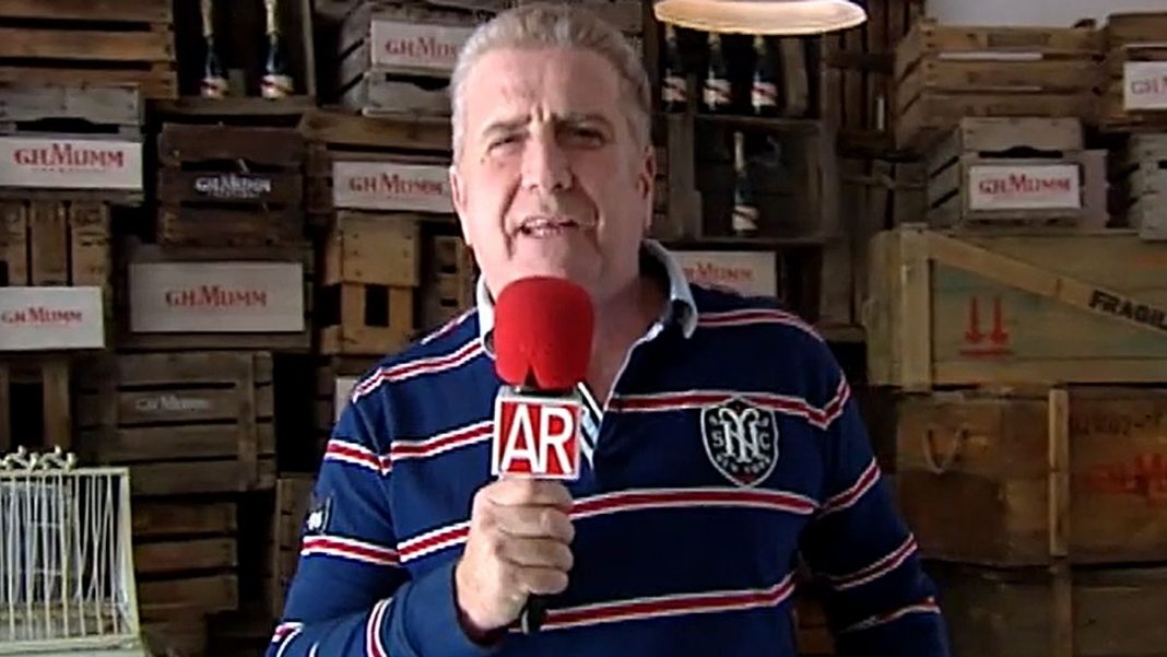 Paco Blanco de reportero