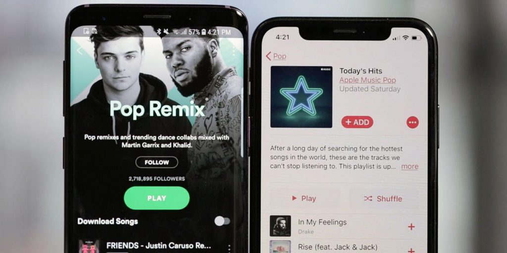 Spotify vs Apple Music: ¿Qué servicio de música me conviene más? 94 Spotify es la muestra de solvencia y hegemonía en el mercado