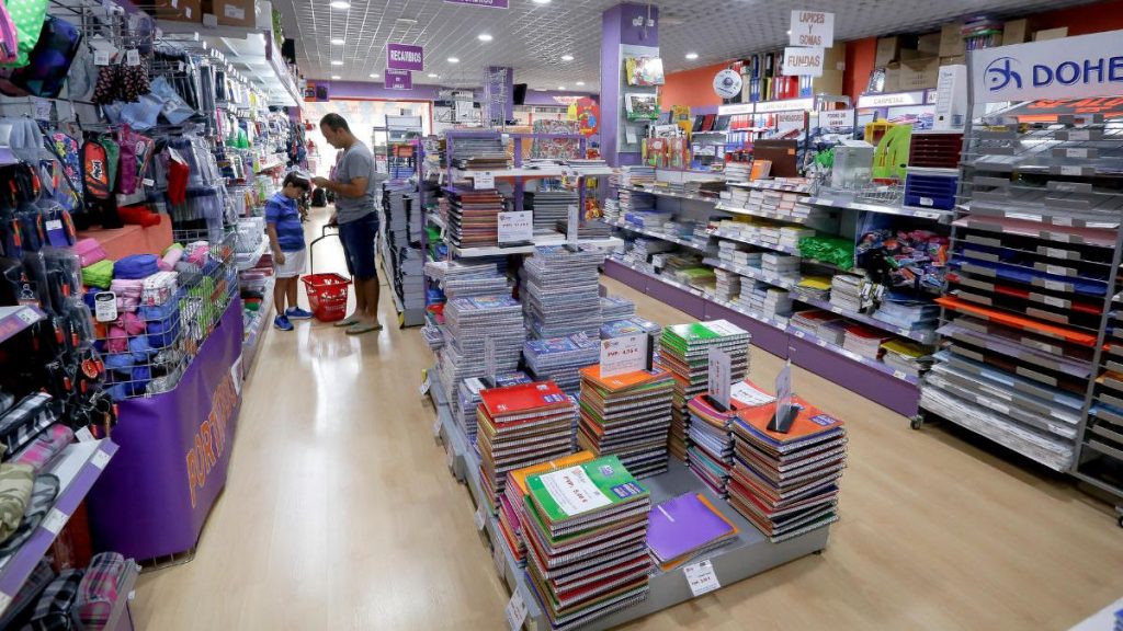 Tienda material escolar