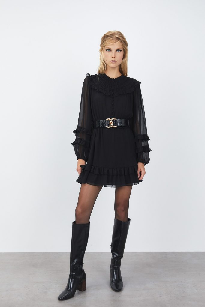 VESTIDO CORTO PECHERA