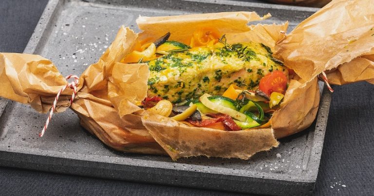 Verduras en papillote: el tiempo exacto que debes tenerlas para que guarden todo su sabor