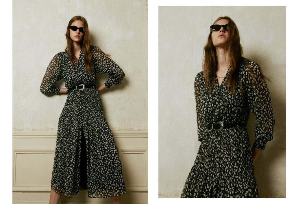 Vestido Midi Estampado