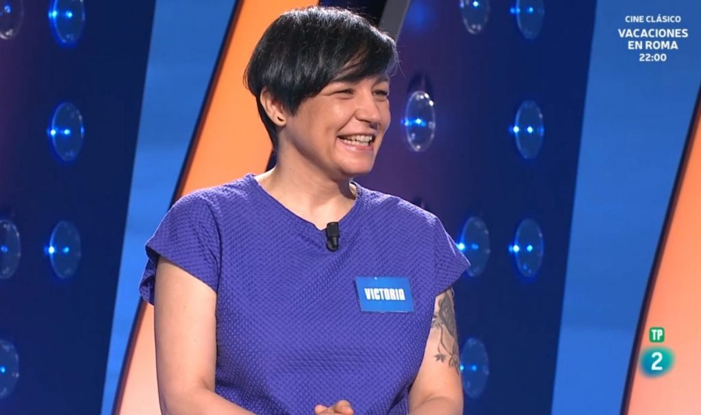 Victoria Folgueira en Saber y ganar