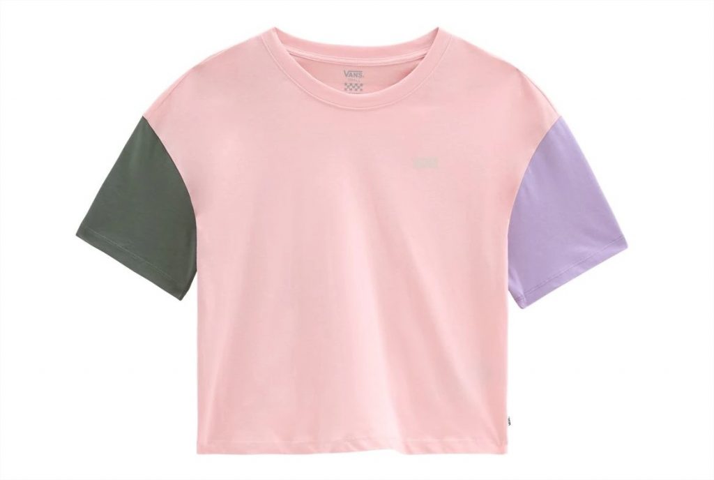 camiseta vans crop el corte ingles