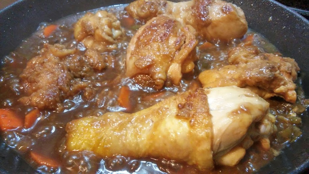 elaboración pollo a la cerveza