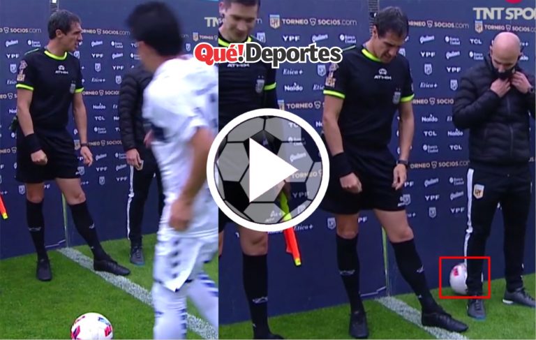 ¡Lo van a expulsar al minuto de juego!