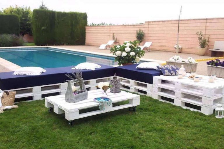 Ambientes agradables con los palés de decoración y de colores de paletsonline.com