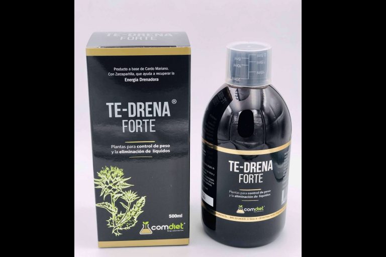 El suplemento natural Te-Drena Forte de Comdiet ayuda a limpiar el hígado y el riñón