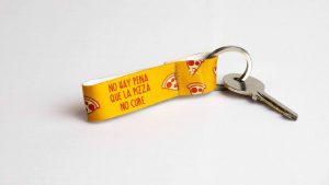 Presume y Punto: personalizar llaveros de tela