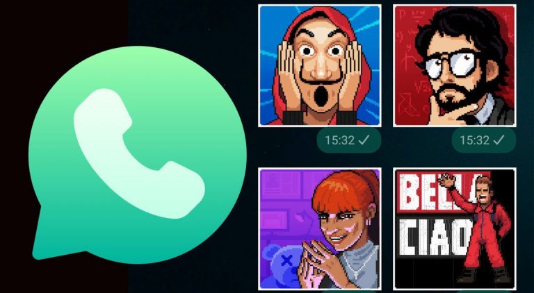 WhatsApp: Así puedes conseguir los stickers de La casa de papel