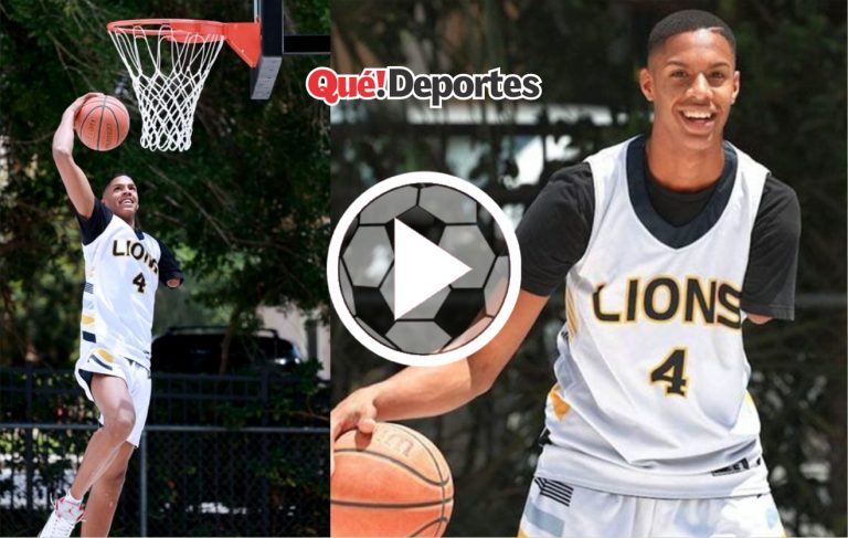 ¡Y le falta un brazo! ¡Tiembla LeBron James!