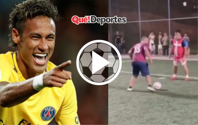 Baila como Neymar, pero...