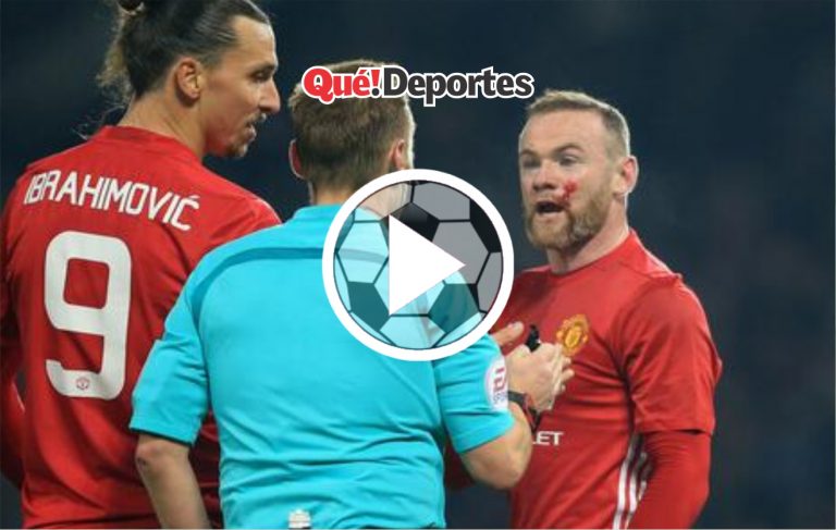 Rooney versión todo animal ¡Pero jugando al fútbol!