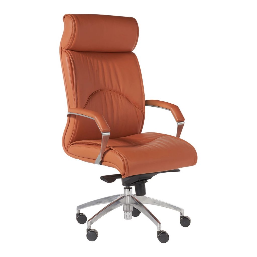 silla acolchada de escritorio