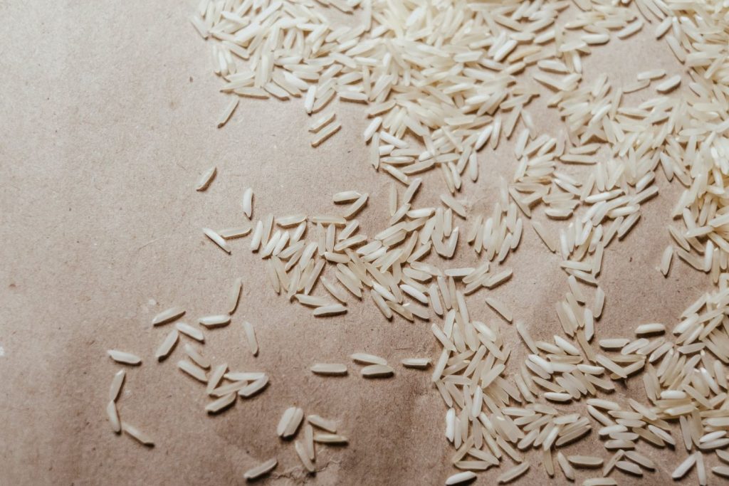El arroz también ayuda con la humedad