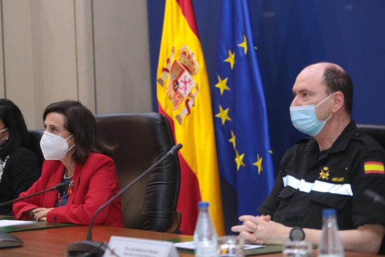 La UME, preparada para permanecer en La Palma el tiempo necesario