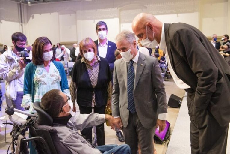 Urkullu aboga por promover la autonomía personal e impulsar la integración sociolaboral