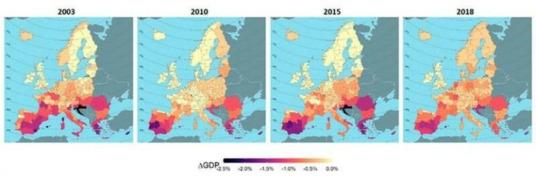 El cambio climático aumentará hasta cinco veces las pérdidas económicas asociadas a las olas de calor