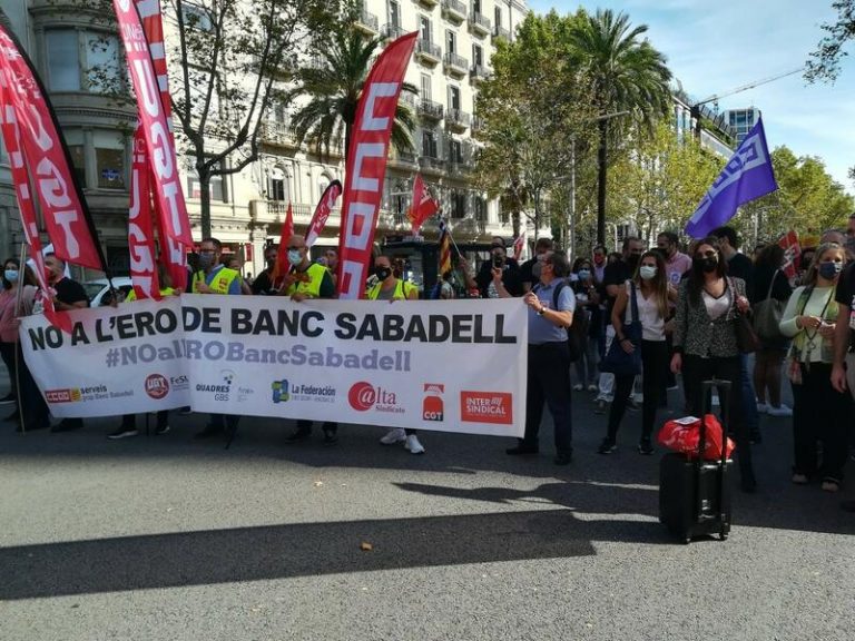 CCOO sigue reclamando una reducción del número de afectados por el ERE planteado en Sabadell