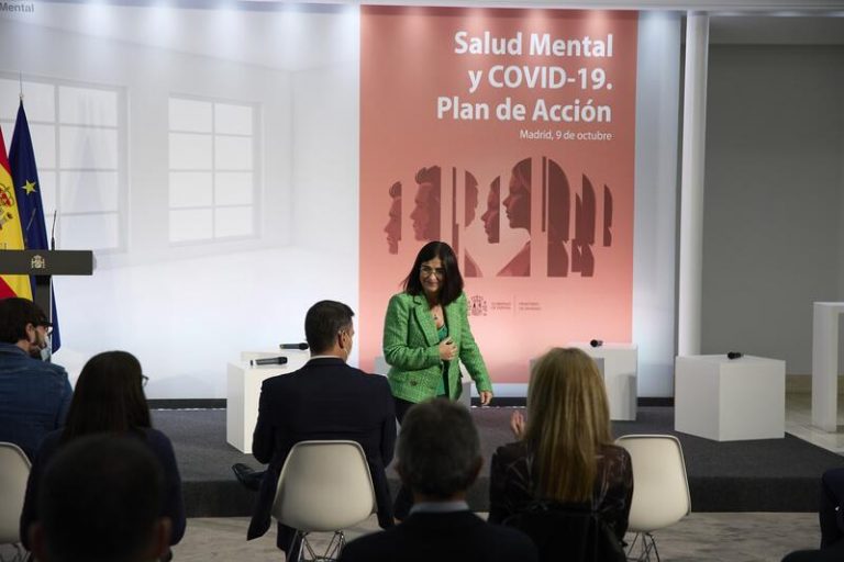 Darias defiende la necesidad de visibilizar la salud mental, romper silencios y pasar a la acción