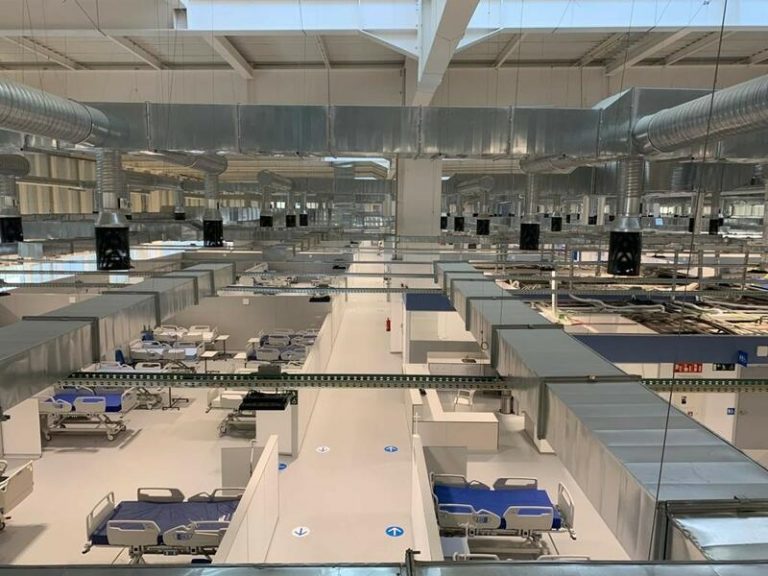 El Isabel Zendal se vacía: 62 pacientes ingresados y menos de 3.000 dosis diarias de vacunas