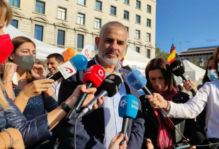 Cs no va en la cabecera de la marcha del 12-O en Barcelona sino 