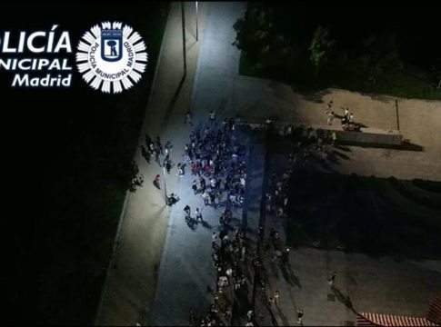 Policía municipal La Policía Municipal puso este puente en Madrid el récord de 1.104 multas