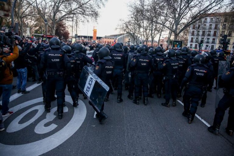 Preocupación ante posibles disturbios en una marcha 