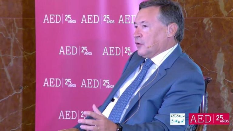 Ángel Simón (Agbar) reclama a las administraciones más gobernanza en el sector del agua