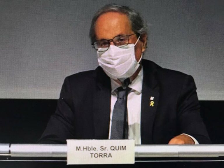 Quim Torra aboga por 