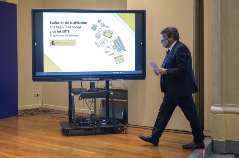 La Seguridad Social espera cerrar octubre con unos 91.600 afiliados más