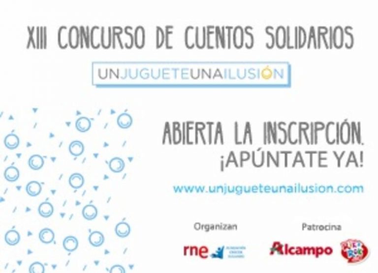 'Un Juguete, Una Ilusión' convoca la XVIII edición del Concurso de Cuentos Solidarios