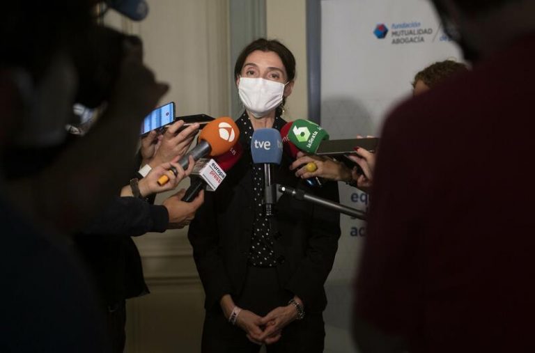 Llop insiste que el Gobierno no puede inmiscuirse sobre la solicitud del TS acerca de la sentencia de Rodríguez