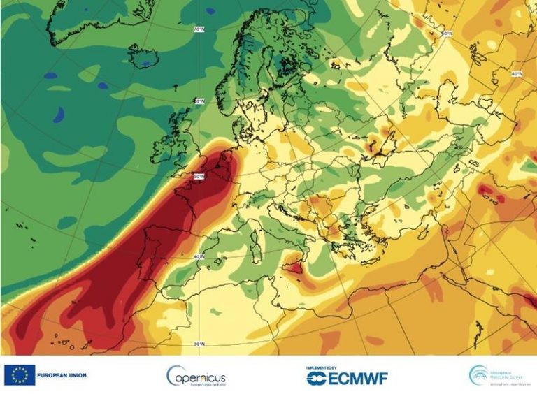 La erupción del volcán de La Palma provoca grandes penachos de dióxido de azufre en África, Europa y Caribe