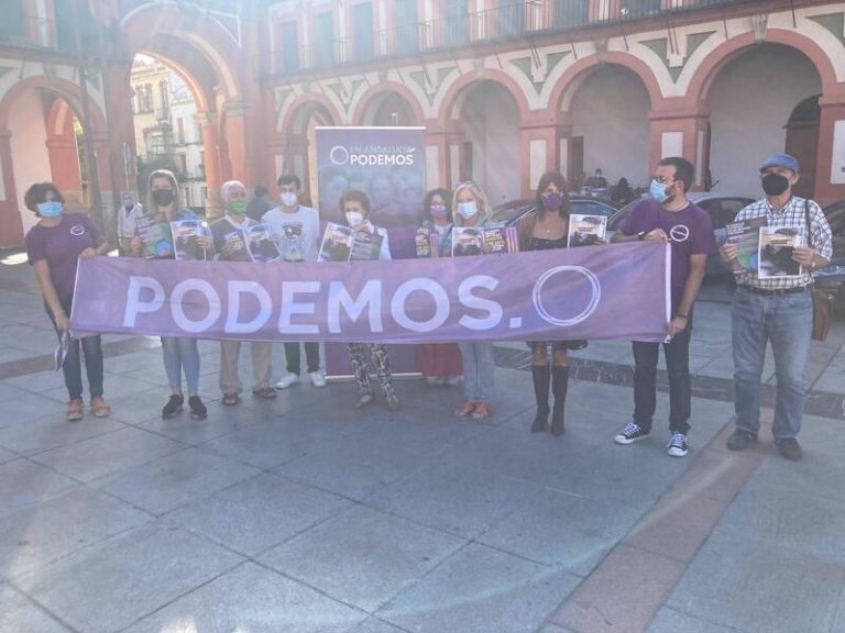 Podemos reivindica en Córdoba y Jaén las mejoras en materia de luz y vivienda