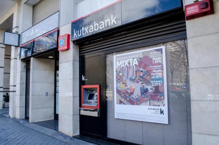 Kutxabank obtiene un beneficio de 176 millones hasta septiembre