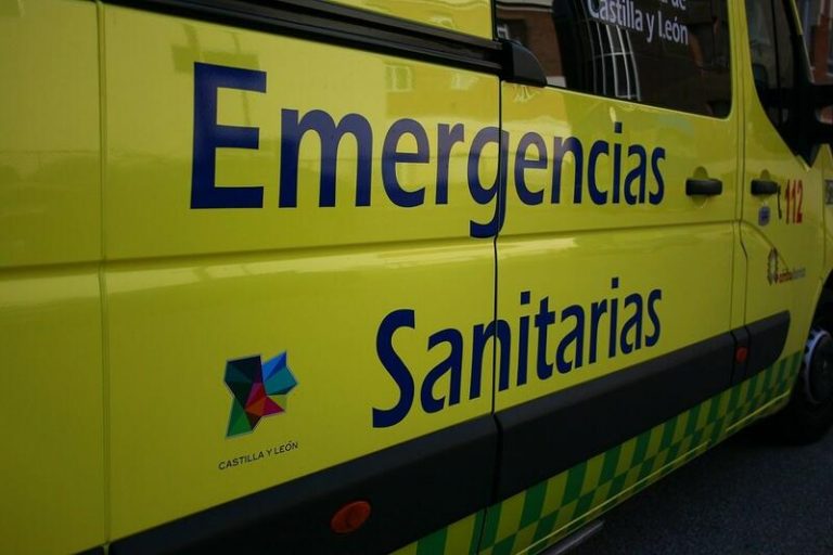 Un fallecido y siete heridos en dos accidentes consecutivos en Tordesillas