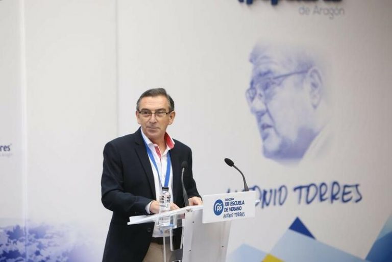 Luis María Beamonte no repetirá como presidente del PP de Aragón en el congreso regional