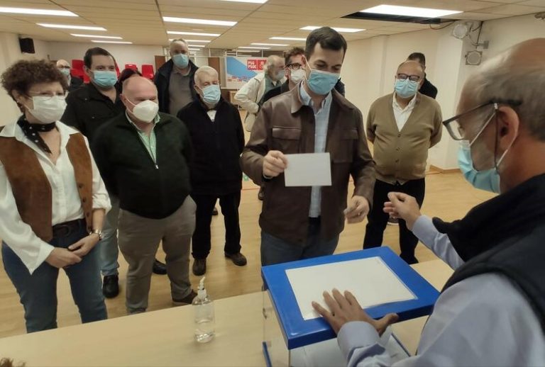 Caballero llama al voto 