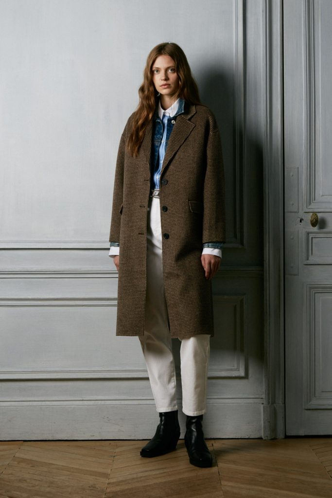 ABRIGO LARGO CUADROS