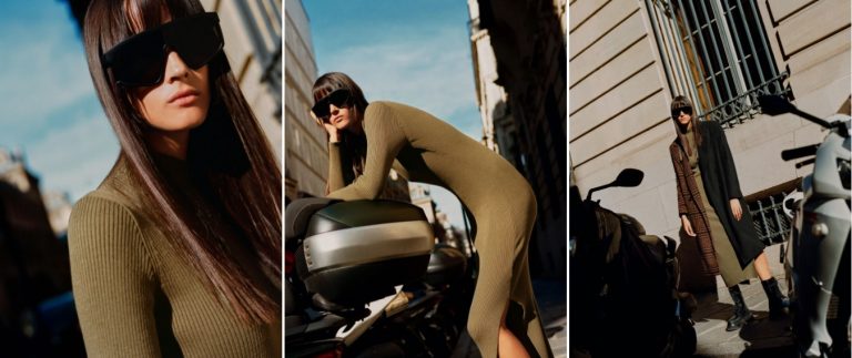 Solo por este vestido de cuello alto a 22,99 euros vale la pena ir a Bershka