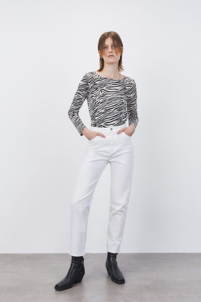 CAMISETA BASICA ESTAMPADA Cebra