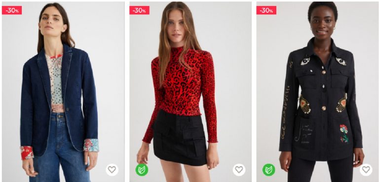 Las diez mejores prendas de Desigual con un 30% de descuento