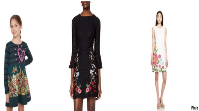 Vestidos otoñales de Desigual que no puedes dejar escapar por su precio