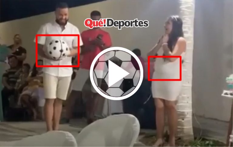 Ese futuro hijo futbolista o va a ser...¡No se sabe!